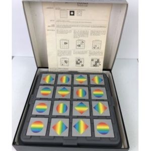 RUBIK'S MAGIC STRATEGY GAME 1987 Complete in Original Box Created By Erno Rubik